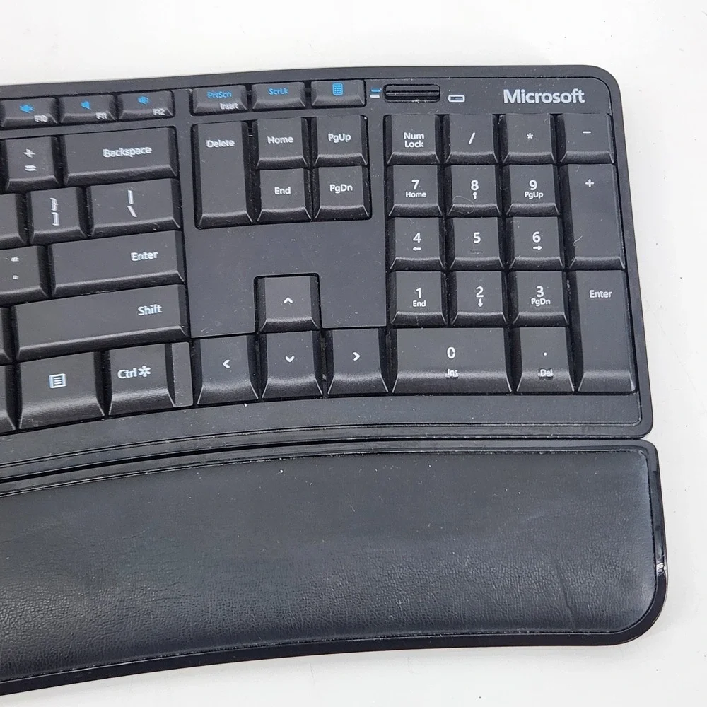 Microsoft Sculpt Ergonomic Keyboard Model 1773 Wireless No Dongle‎ Tested